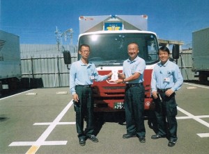 いすゞエルフ２ｔ新車納車 丸山晴己SP号 芦田幸宏SP号【北大阪配送センター】